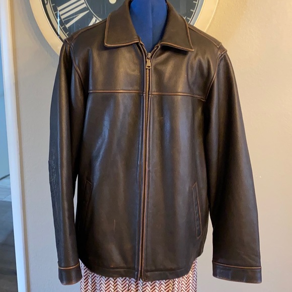 Sonoma Other - Vintage look Sonoma Leather jacket
